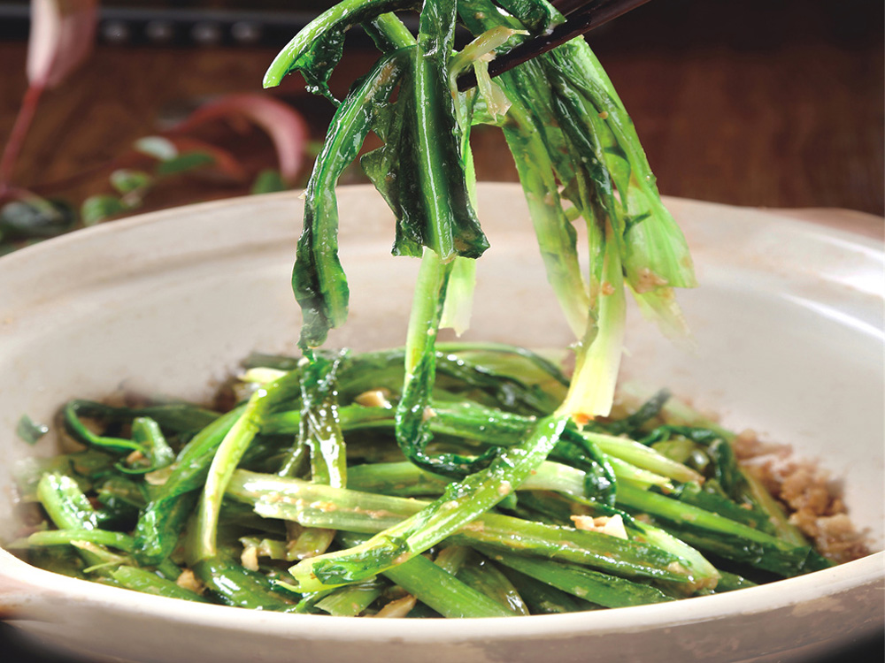 老怪生焗油麦菜